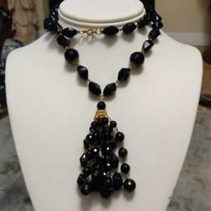 VTG 50's W German acrylic necklace (#183)